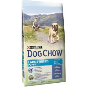 Суха храна за куче Purina Dog Chow Large Breed Puppy пуйка 14кг.